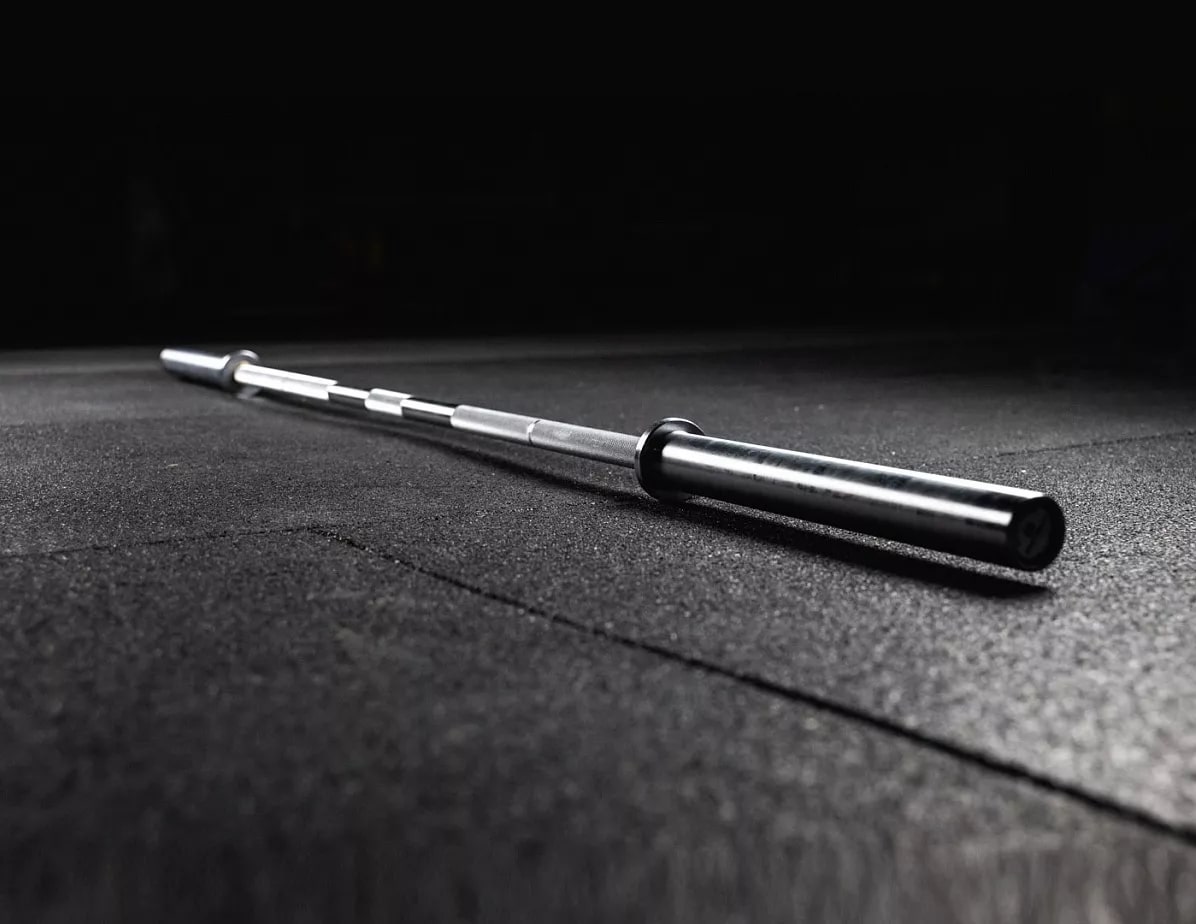 Powerlifting bar 20kg, D29, L2200, Chrome