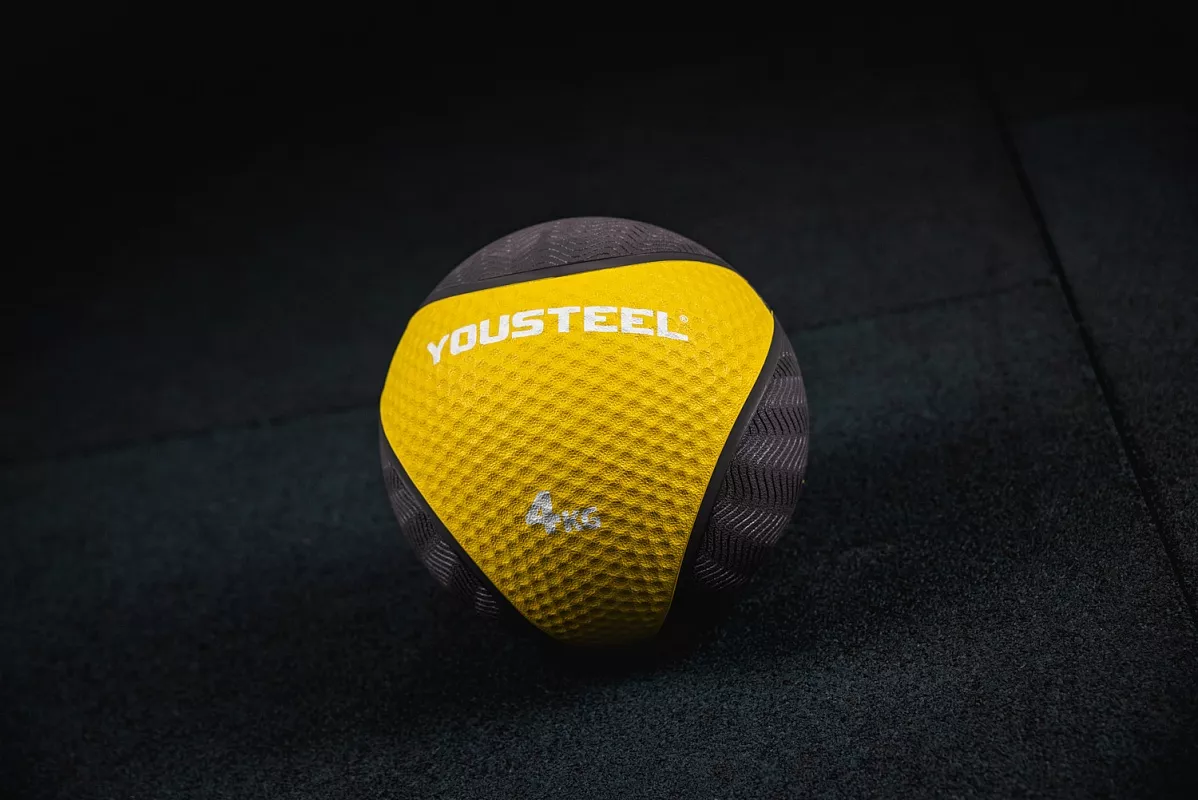 Медицинбол резиновый  4KG