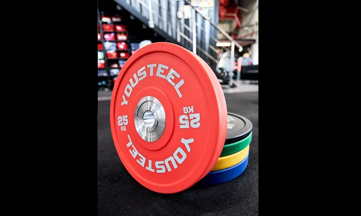 ДИСК PU 25kg, БАМПИРОВАННЫЙ