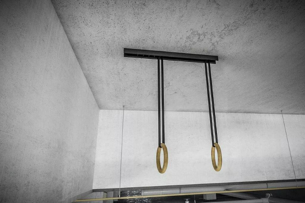 Крепление для колец потолочное