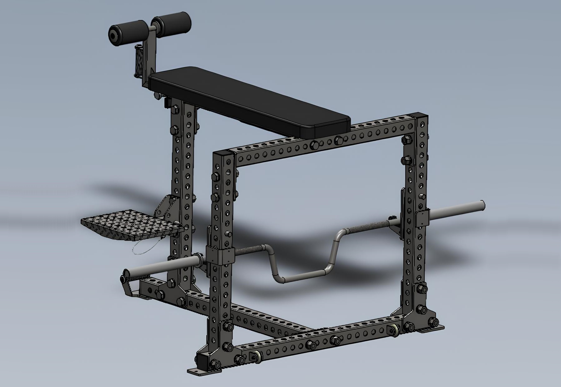Скамья для тяги лёжа ROW BENCH