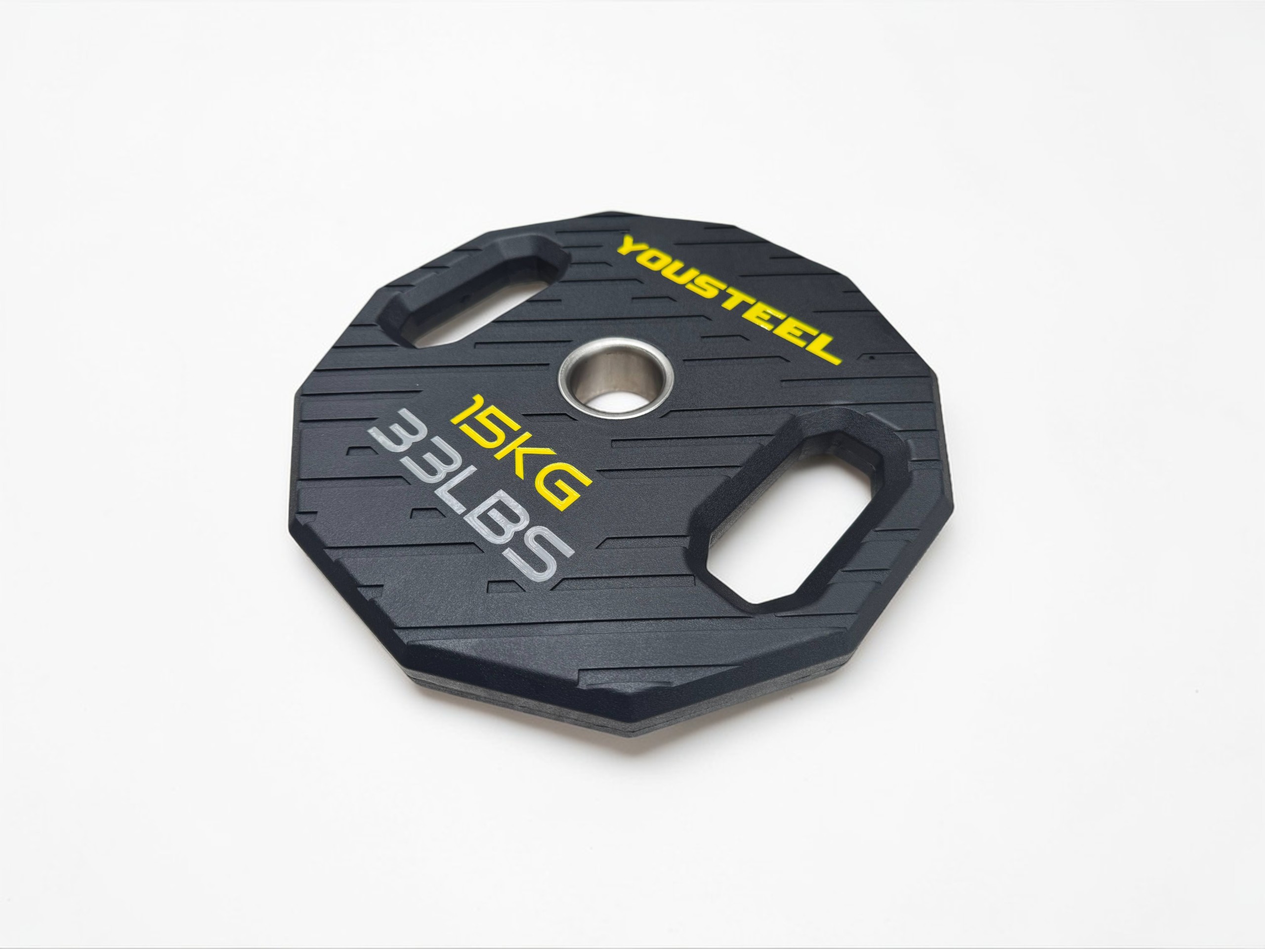 Диск EVO TPU 15 kg , TWO HANDLE