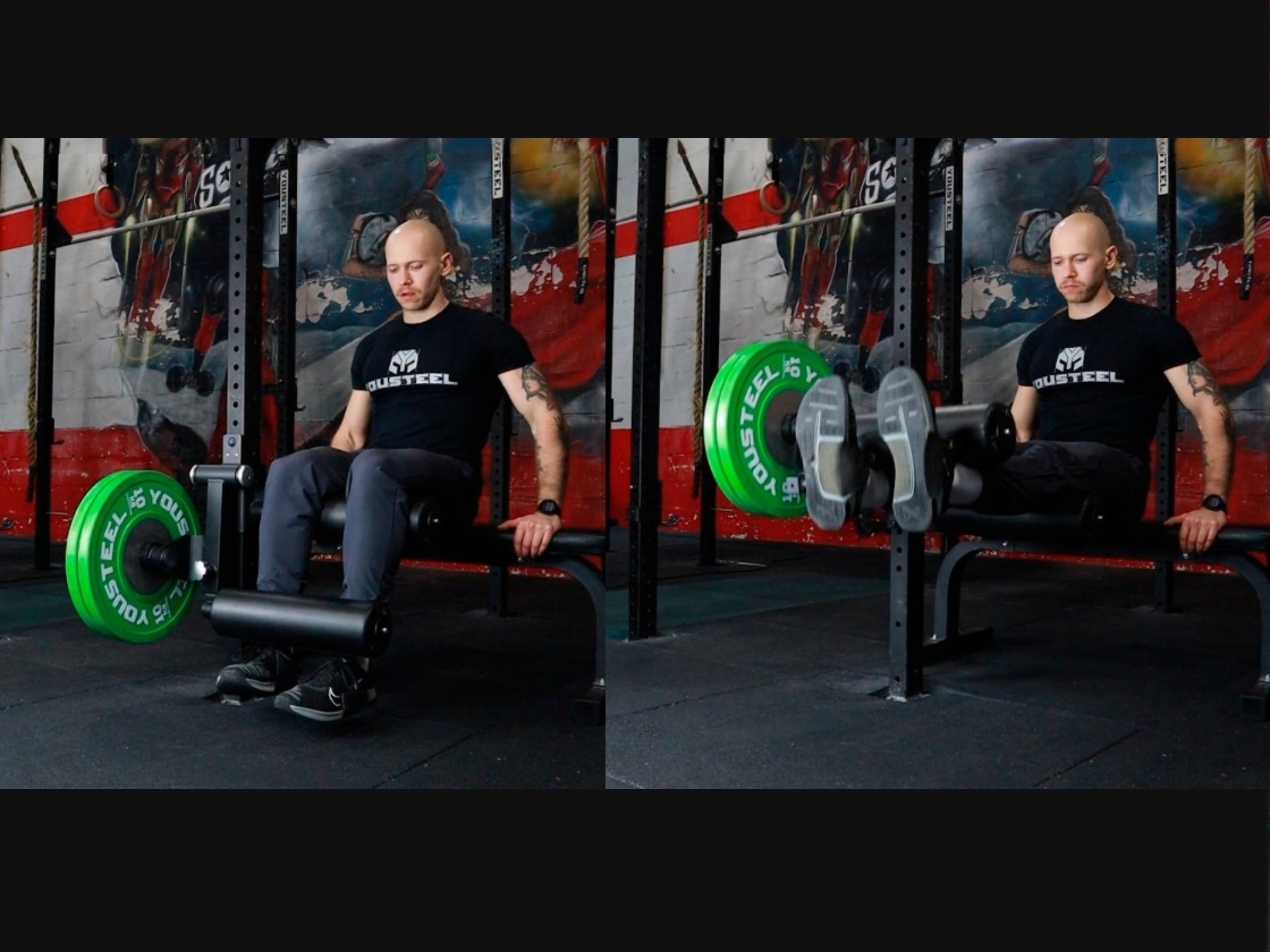 Cгибание/разгибание ног, навес элемент 60х80