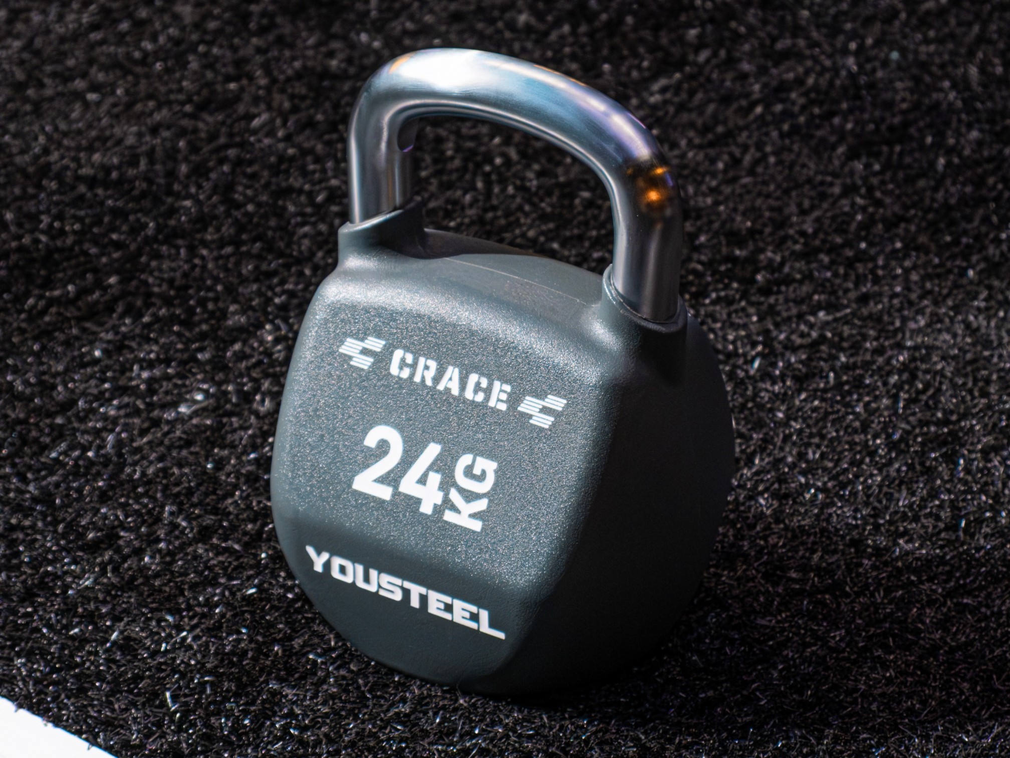 Гиря YOUSTEEL / CRACE 24 KГ, полиуретан