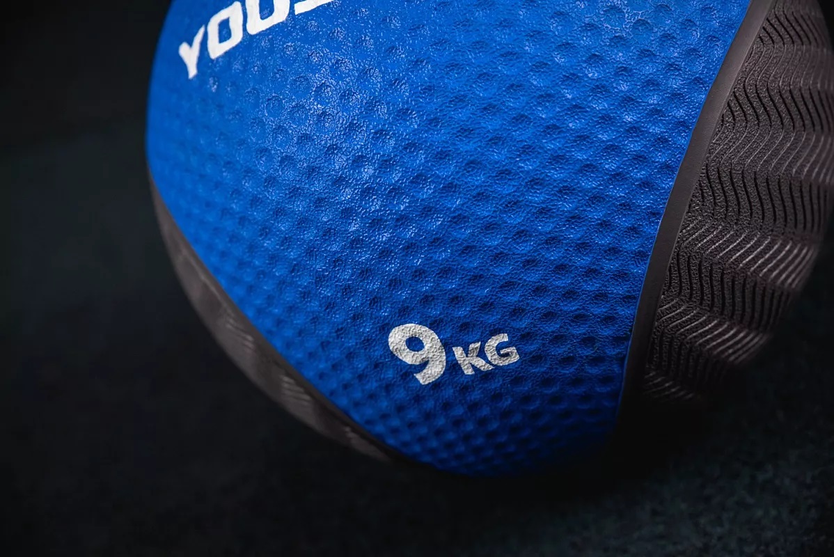 Медицинбол резиновый  9KG