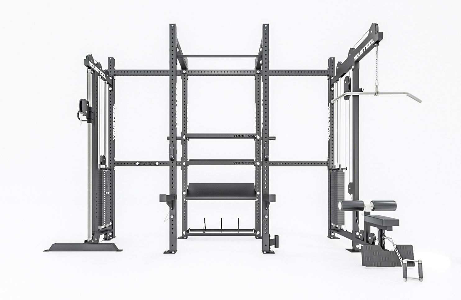 Силовая станция кроссовер-тяга