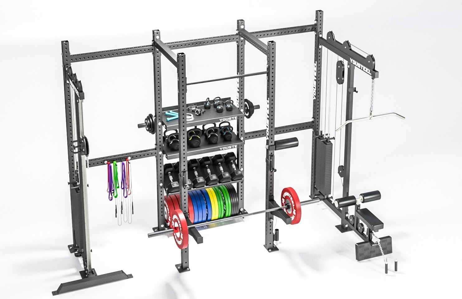 Силовая станция кроссовер-тяга