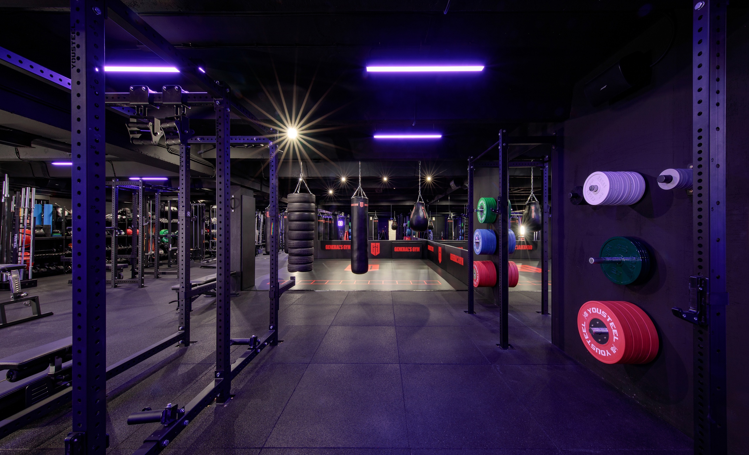 Резиновая плитка Sport Plit 850 1000x1000x20мм черная