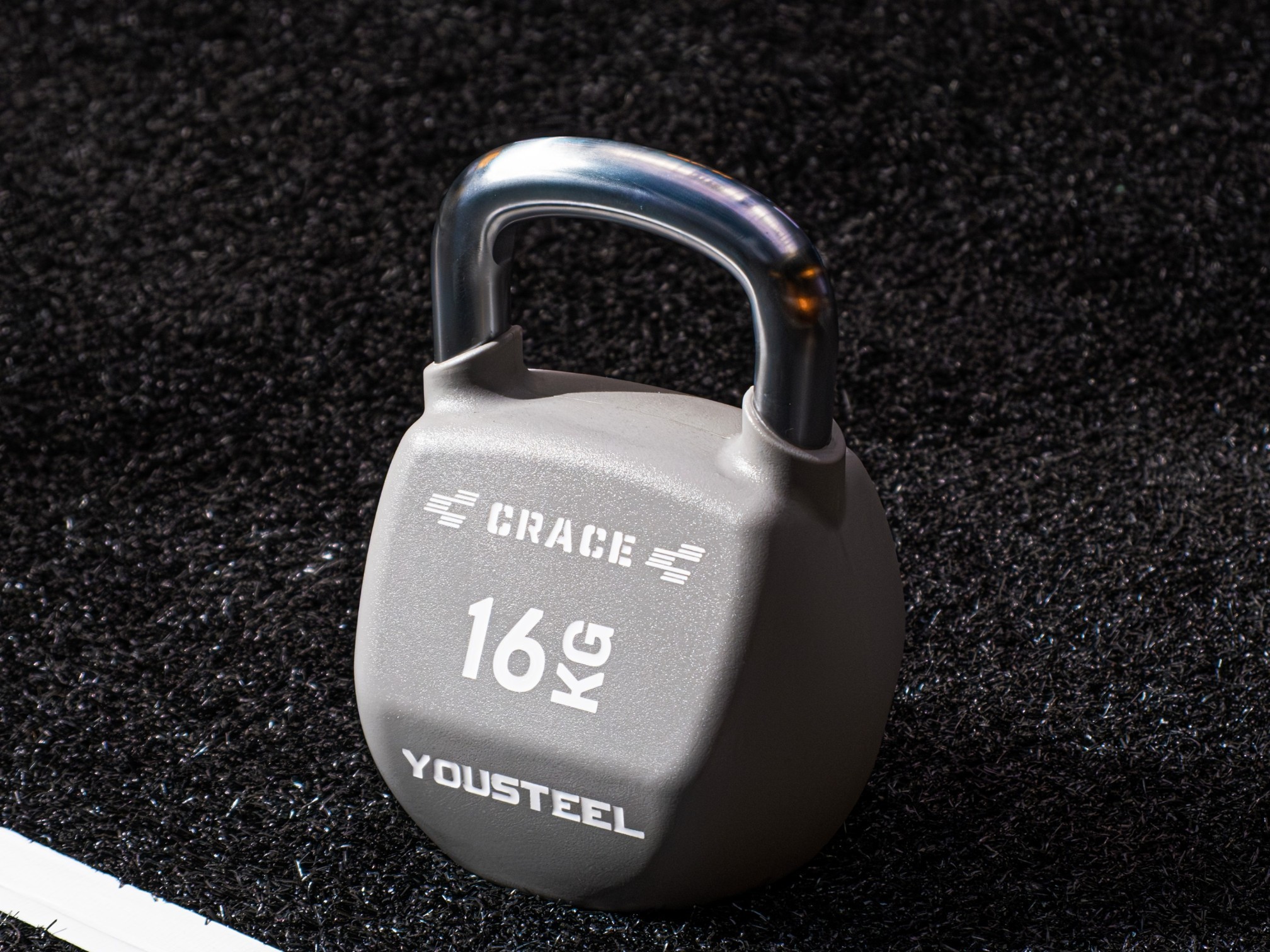 Гиря YOUSTEEL / CRACE 16 KГ, полиуретан