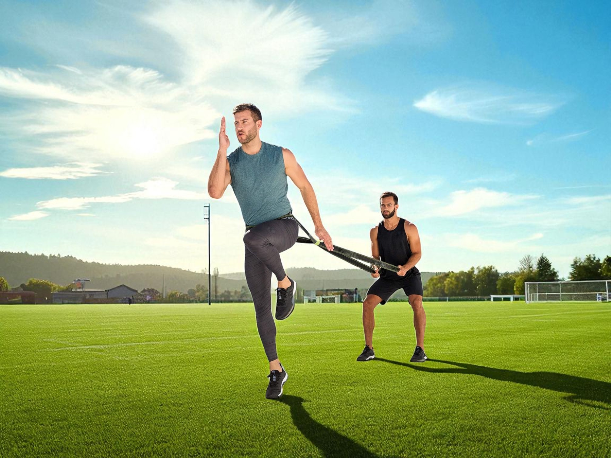 Тканевая лента  - сильное сопротивление, чёрная