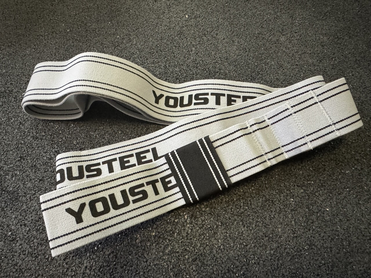 Тканевая лента  - лёгкое сопротивление, серая