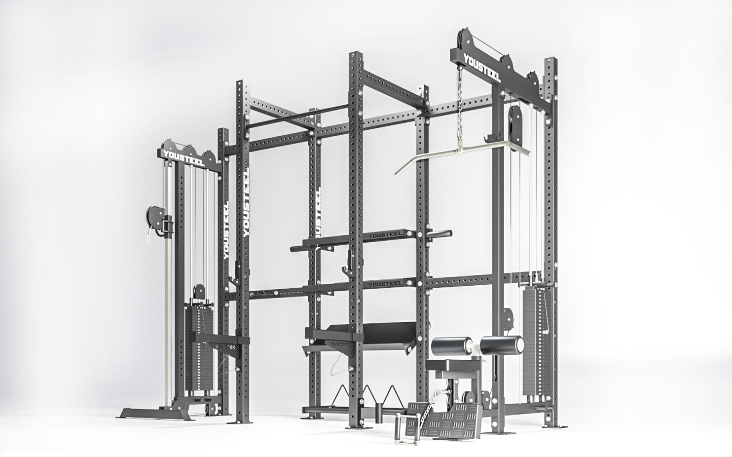 Силовая станция кроссовер-тяга