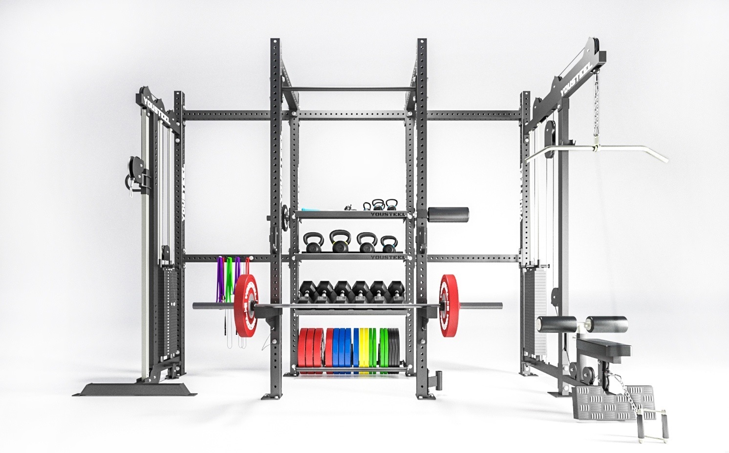 Силовая станция кроссовер-тяга