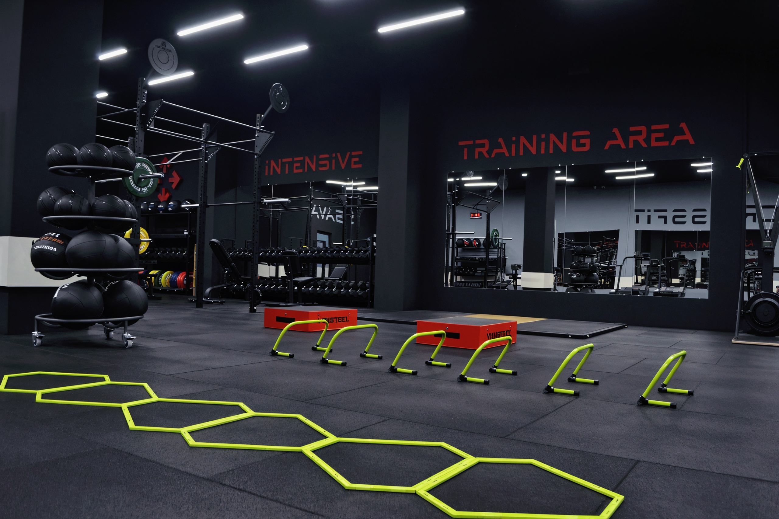 Резиновая плитка Sport Plit 850 1000x1000x20мм черная