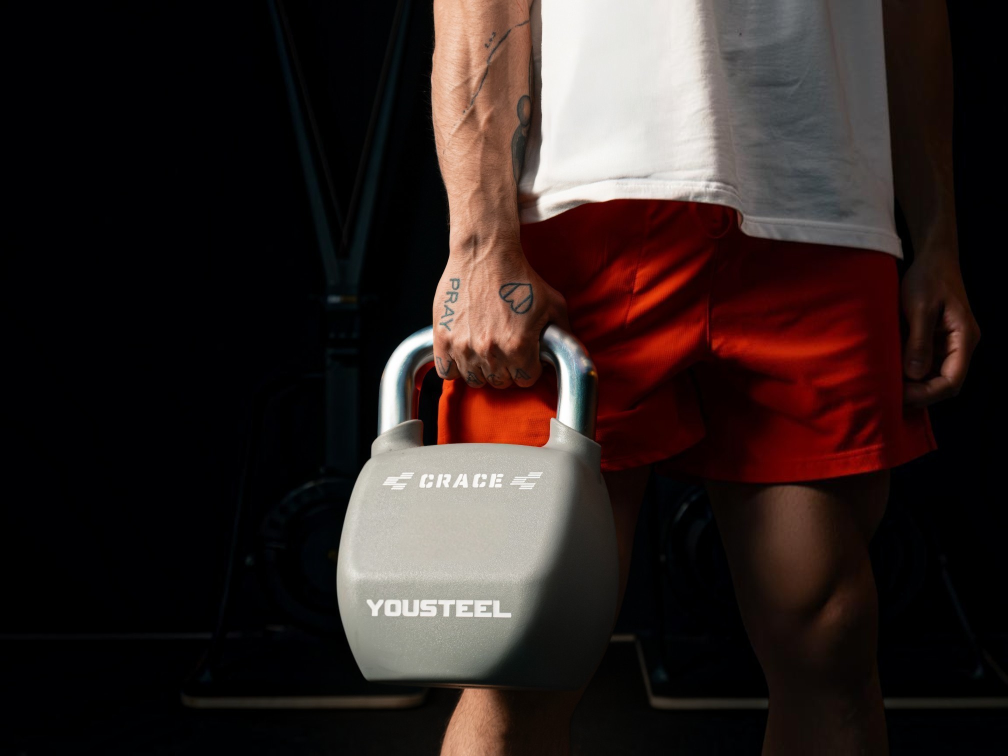 Гиря YOUSTEEL / CRACE 32 KГ, полиуретан
