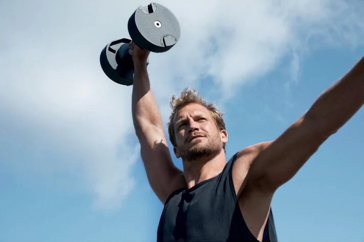 Гантель регулируемая до 20кг