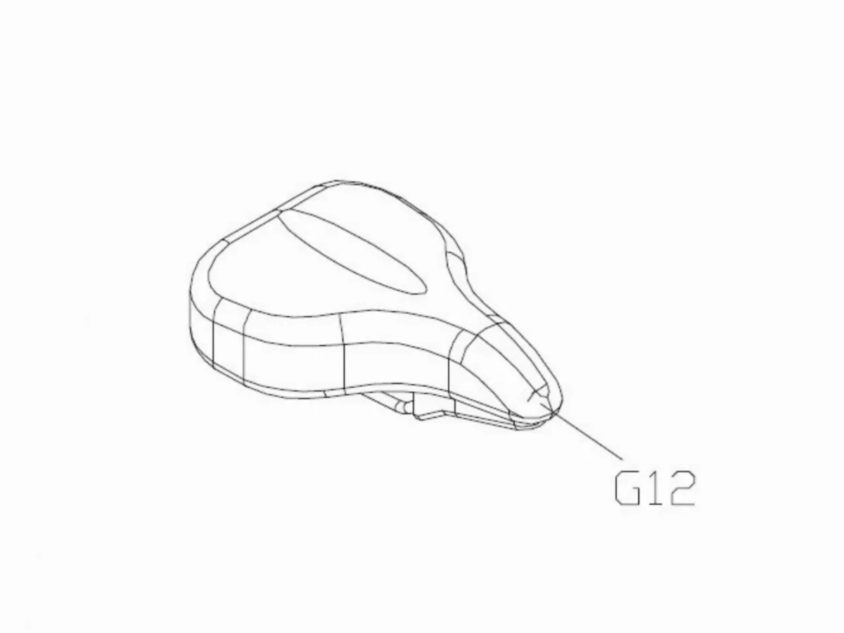 #G12 SEAT PAD седло для AirBike